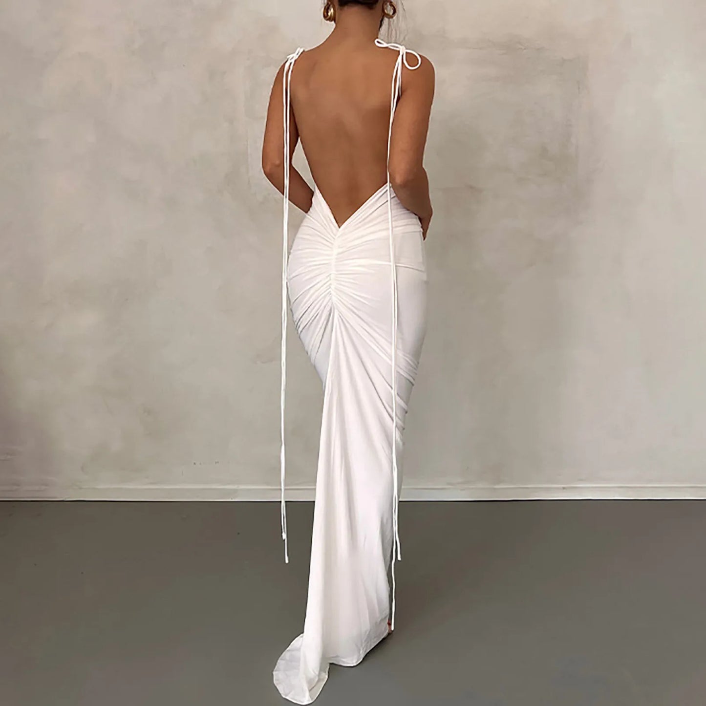 Backless Sexy Maxi Dress