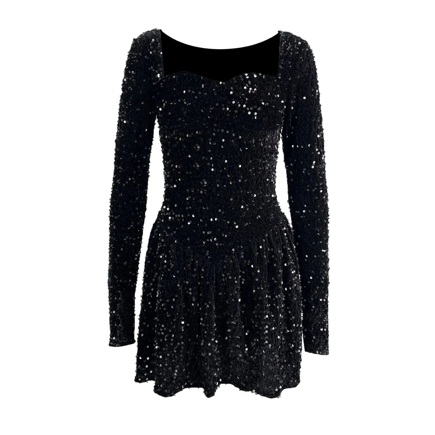 Shiny Sequins Mini For Dress