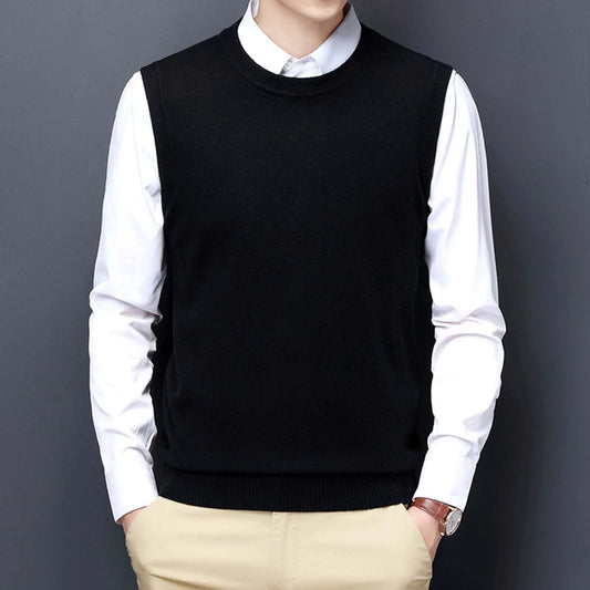 Vest Round Neck Sweater