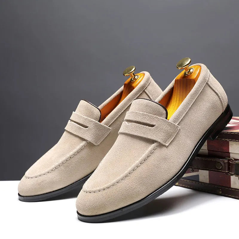 Men's Genuine Suede Leather Shoes