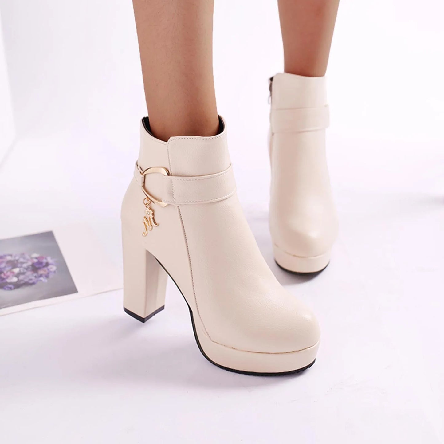 Ankle Boots Ladies Fashion