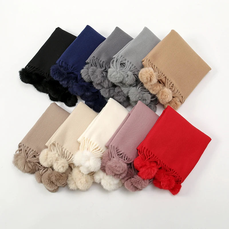 Women's Wool Cashmere Scarf