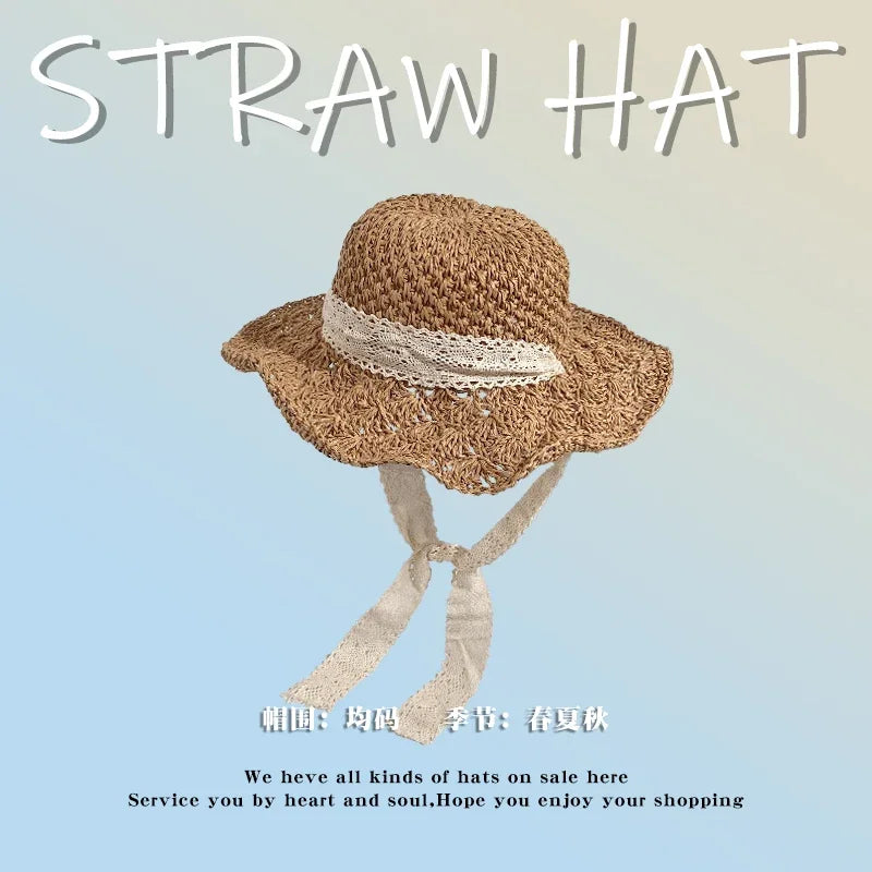 Women's Summer Beach Straw Hat