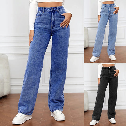 Fashion Straight Leg Trousers