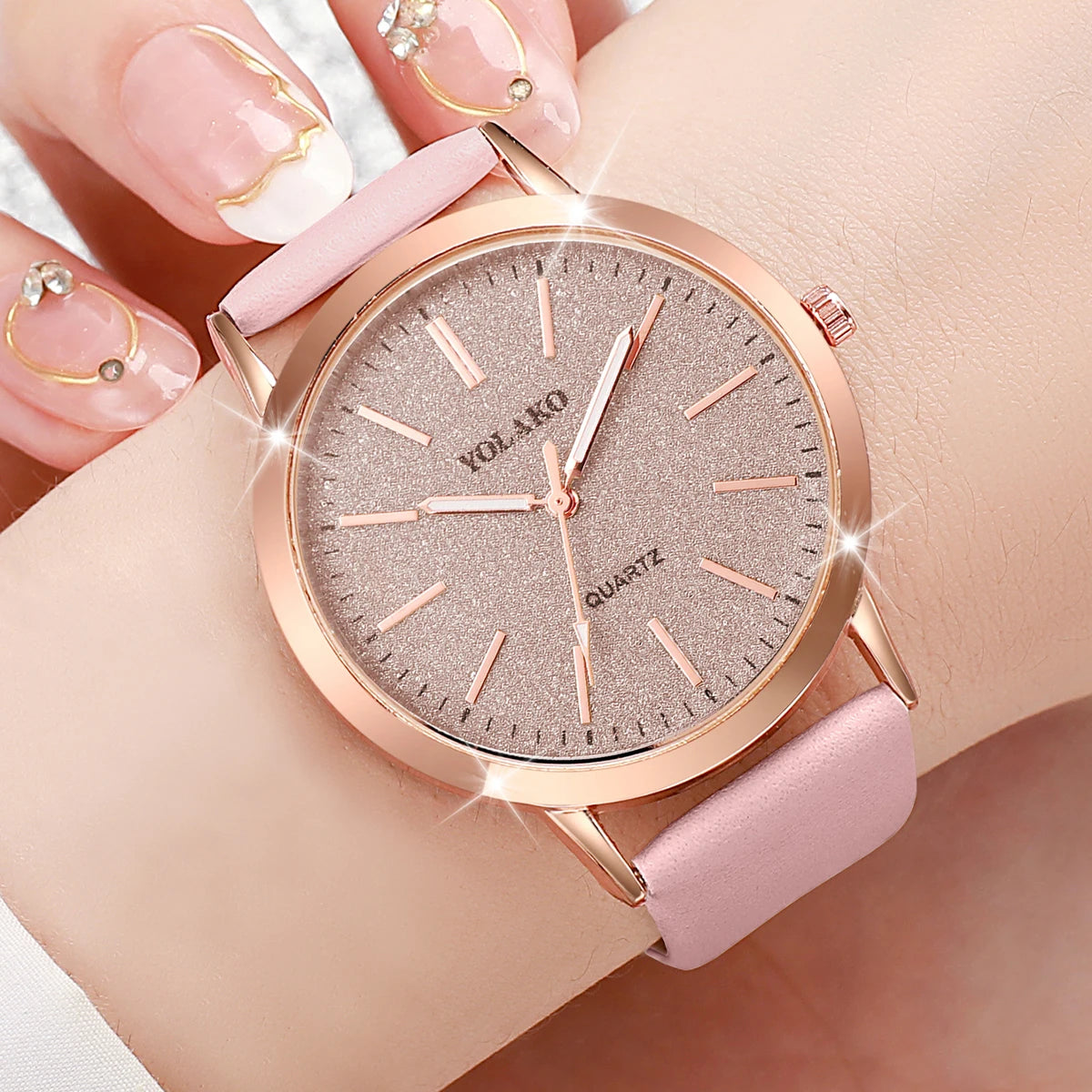 Women's Leather Band Watch