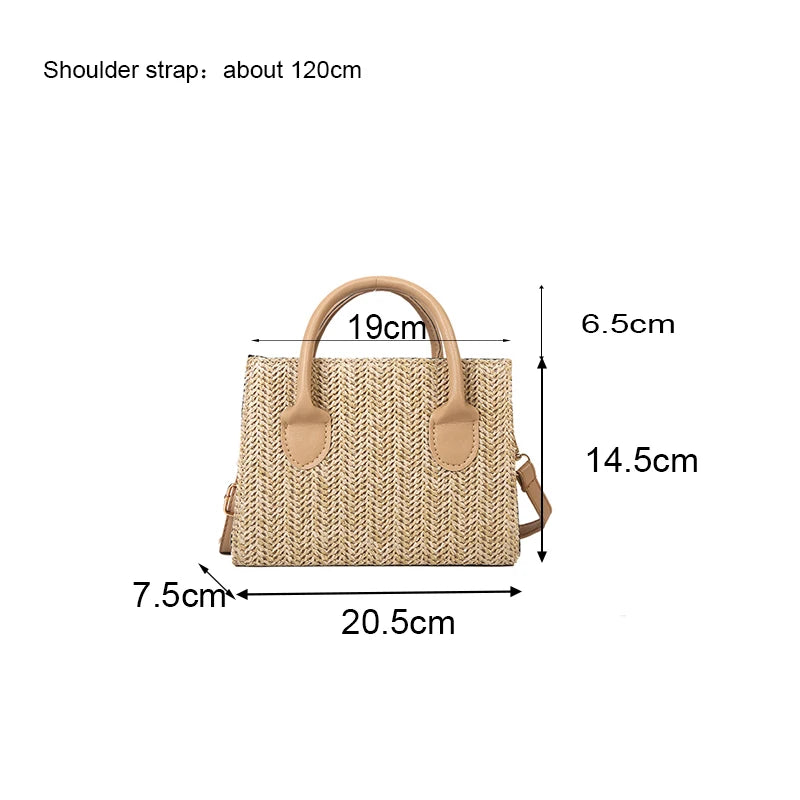 Woven Crossbody Bag