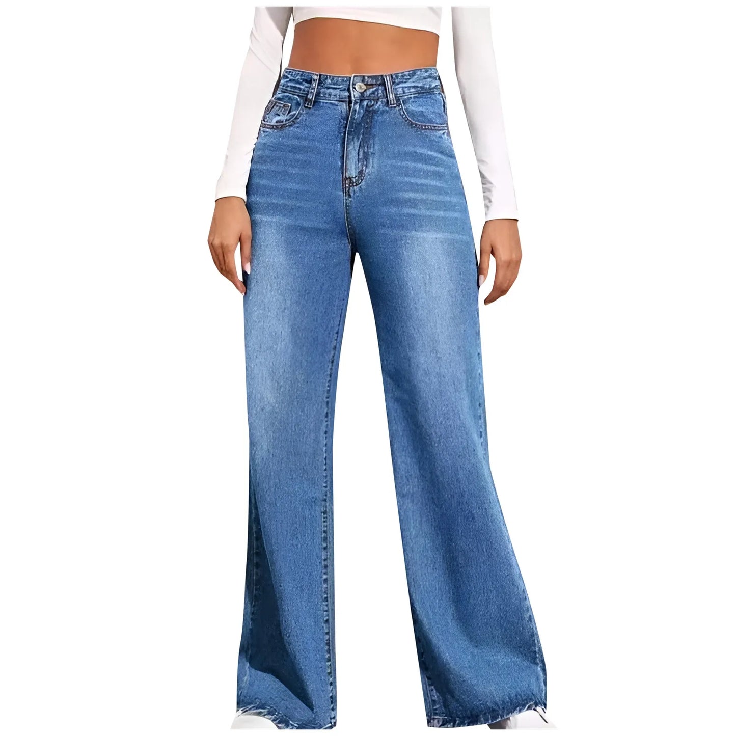 Slouchy Jeans High Pants