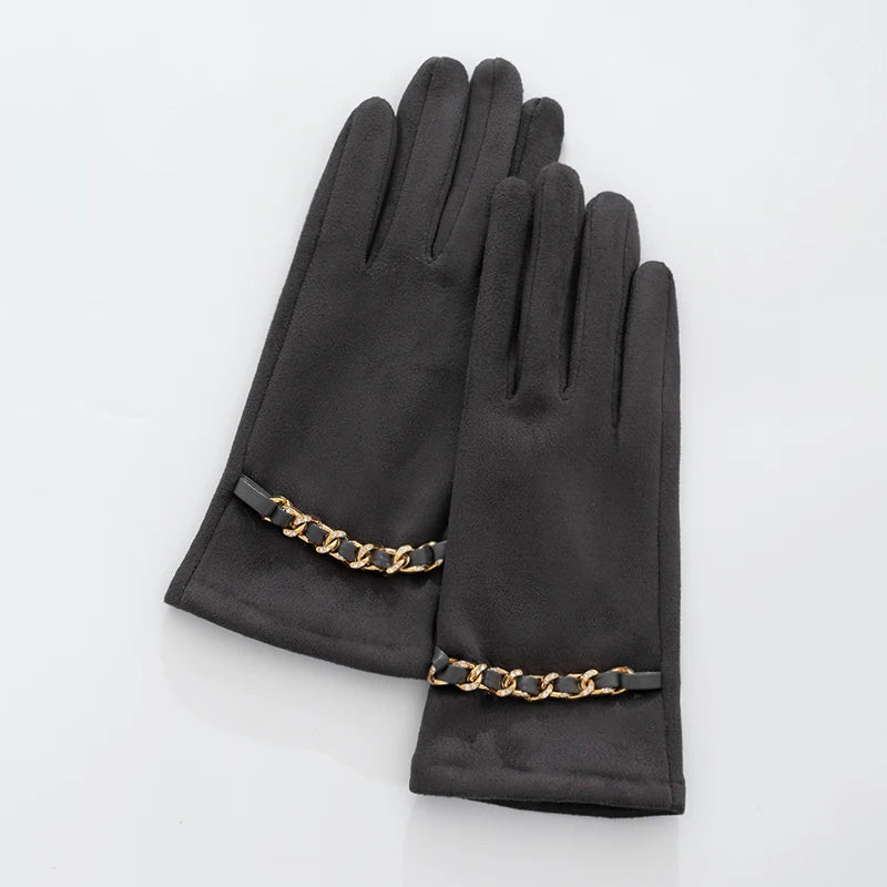 Women's Suede Leather Gloves