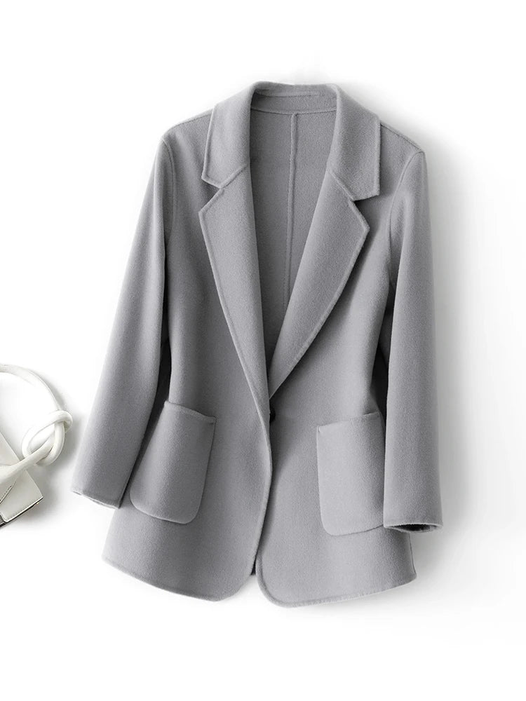 Women's Pure Wool Coat