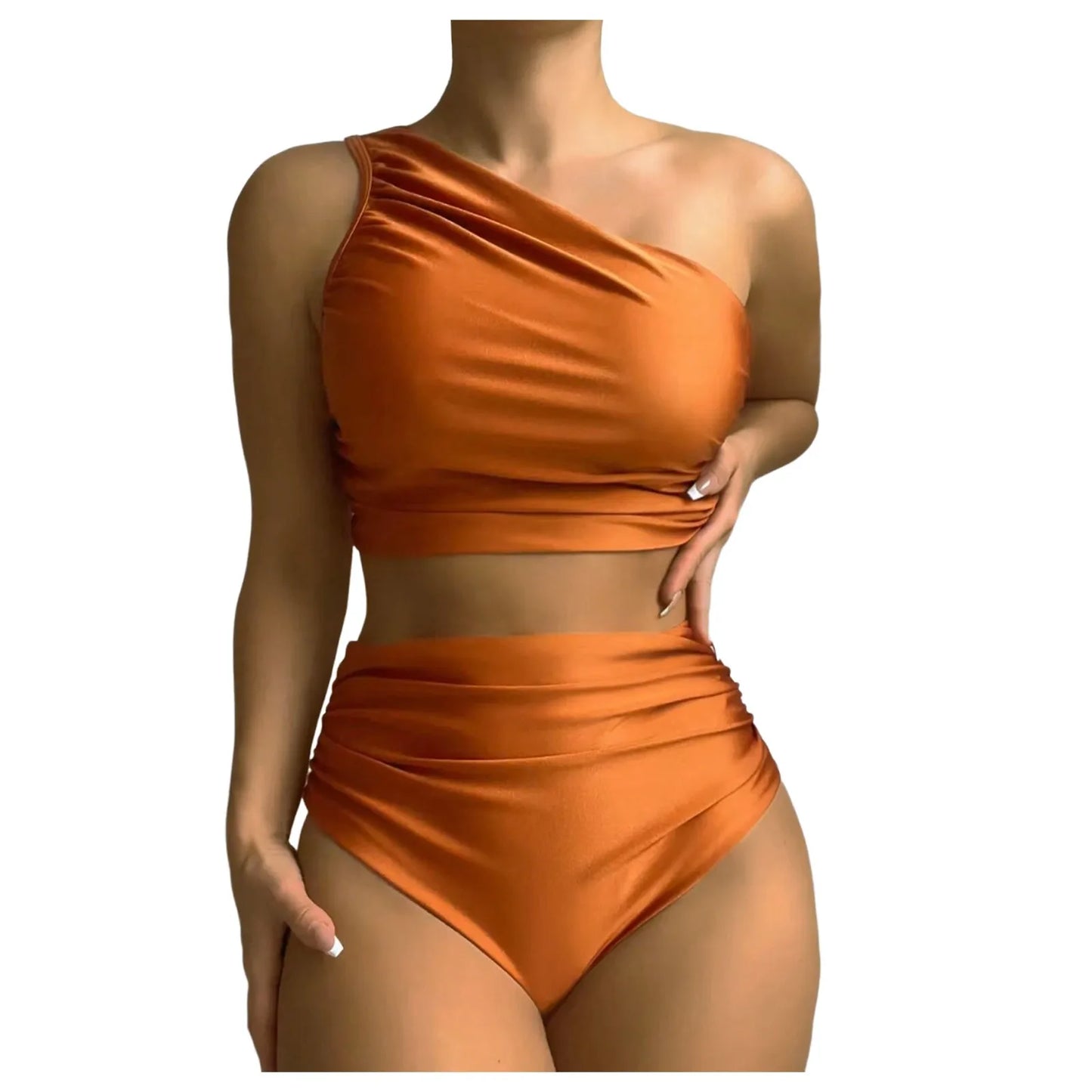 Sexy One Shoulder Swimwear