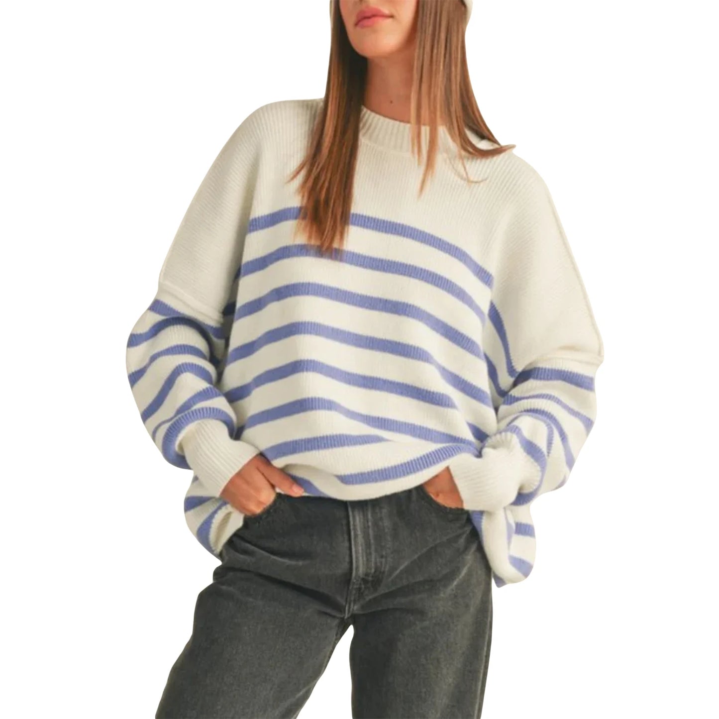 Striped Drop Sweater