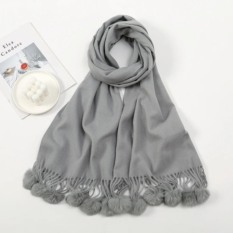 Women's Wool Cashmere Scarf