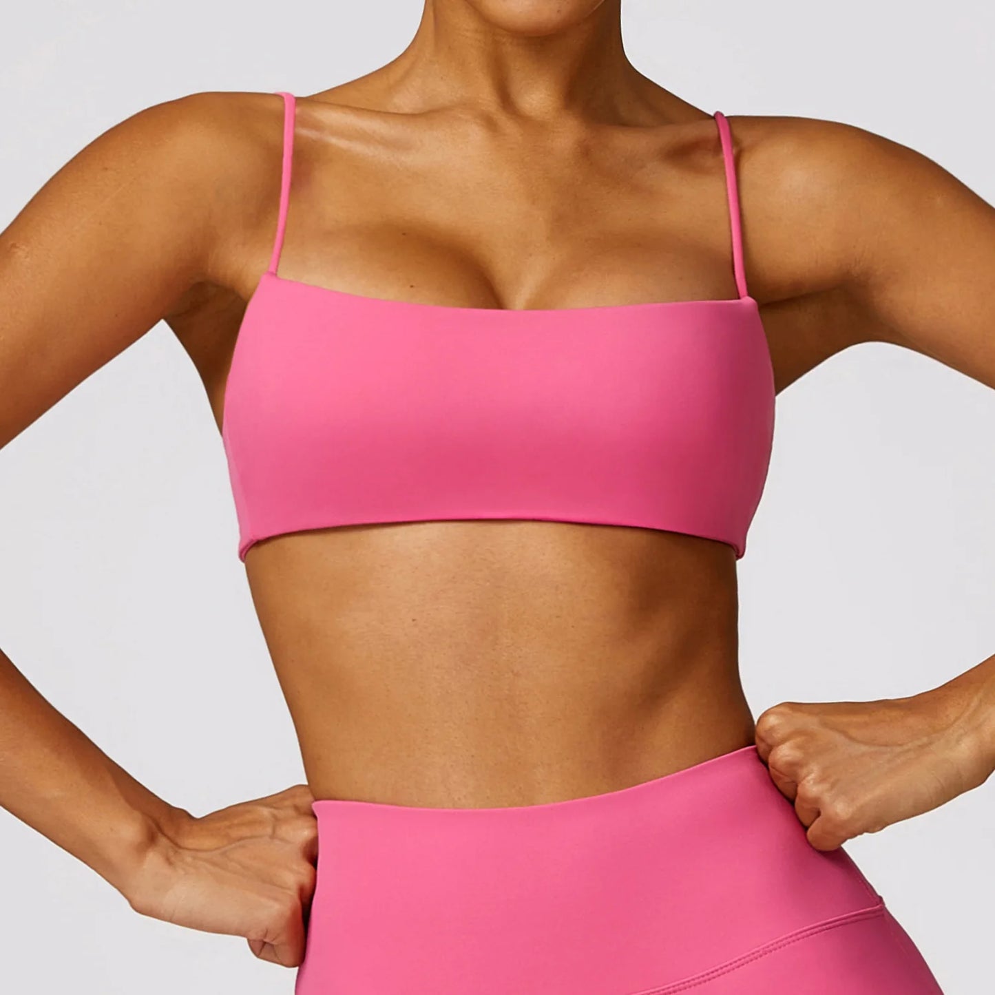 Sexy Sports Bra Push Crop Top