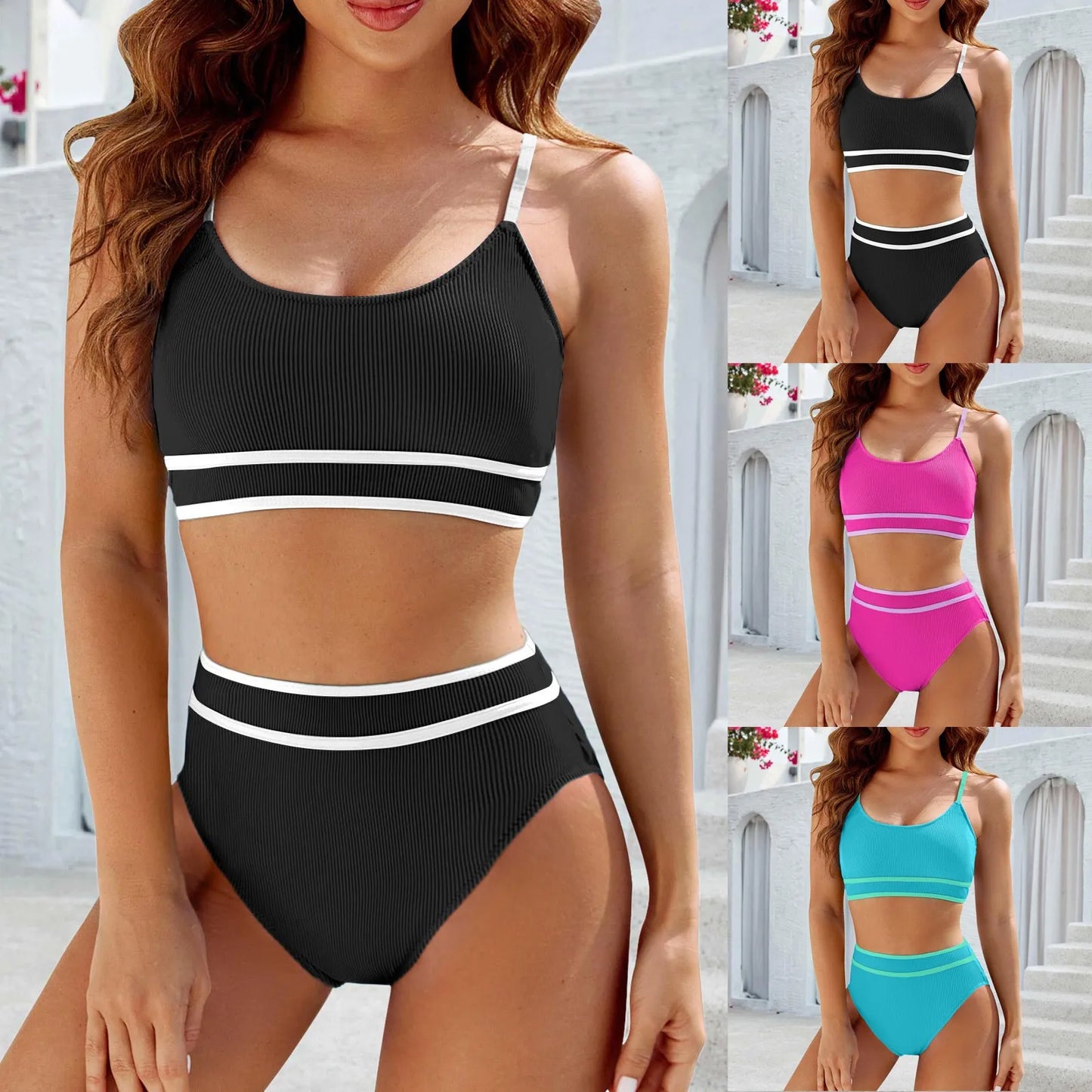 Separate Swimwear Border Color